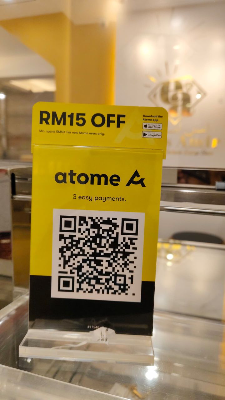 QR Atome Emas Amir